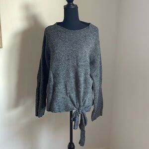 A new day gray sweater